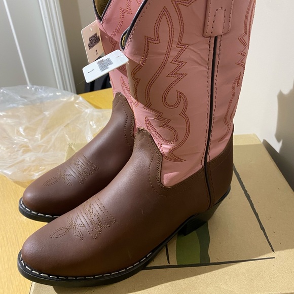 Smoky Mountain Boots in Brown and Pink - Picture 5 of 8